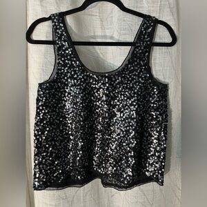 Gorgeous Express festive sequin top Size S/P